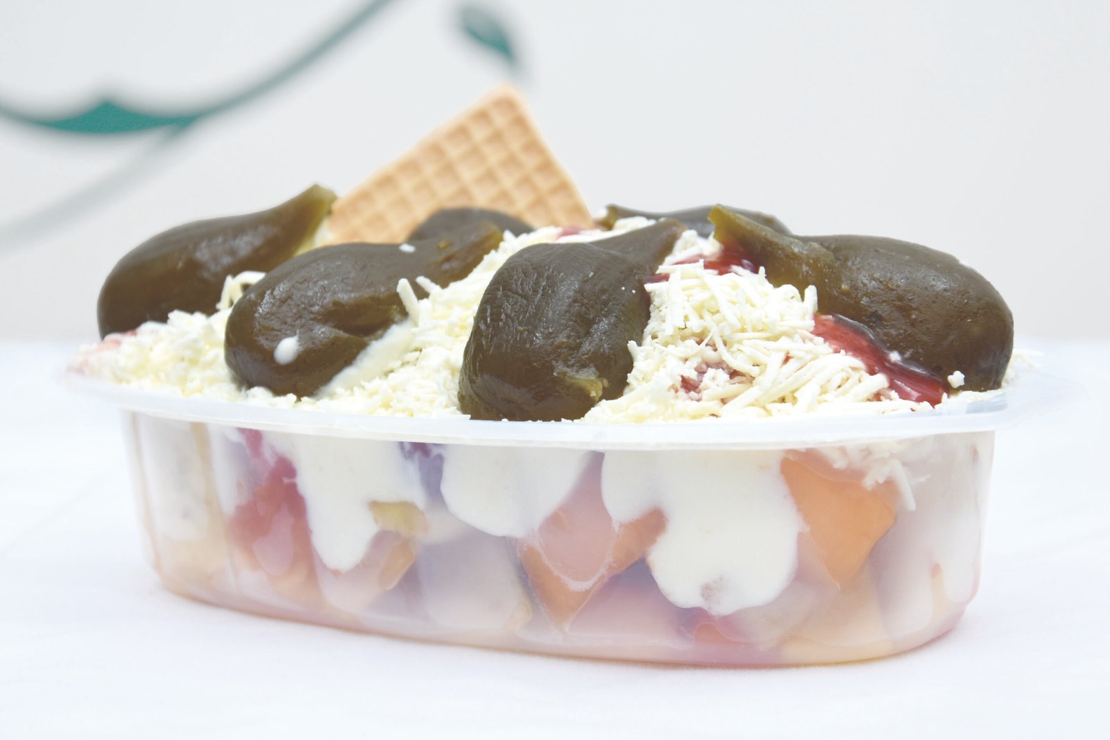 Ensalada mixta con breva