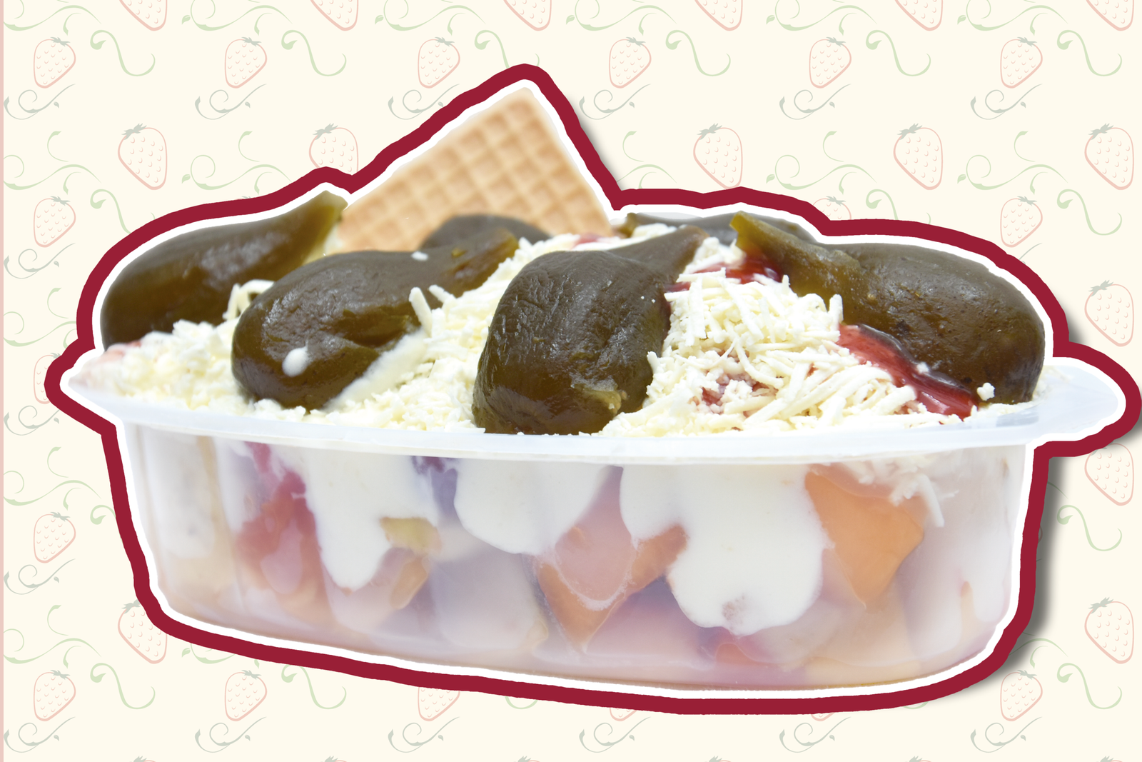Ensalada mixta con breva