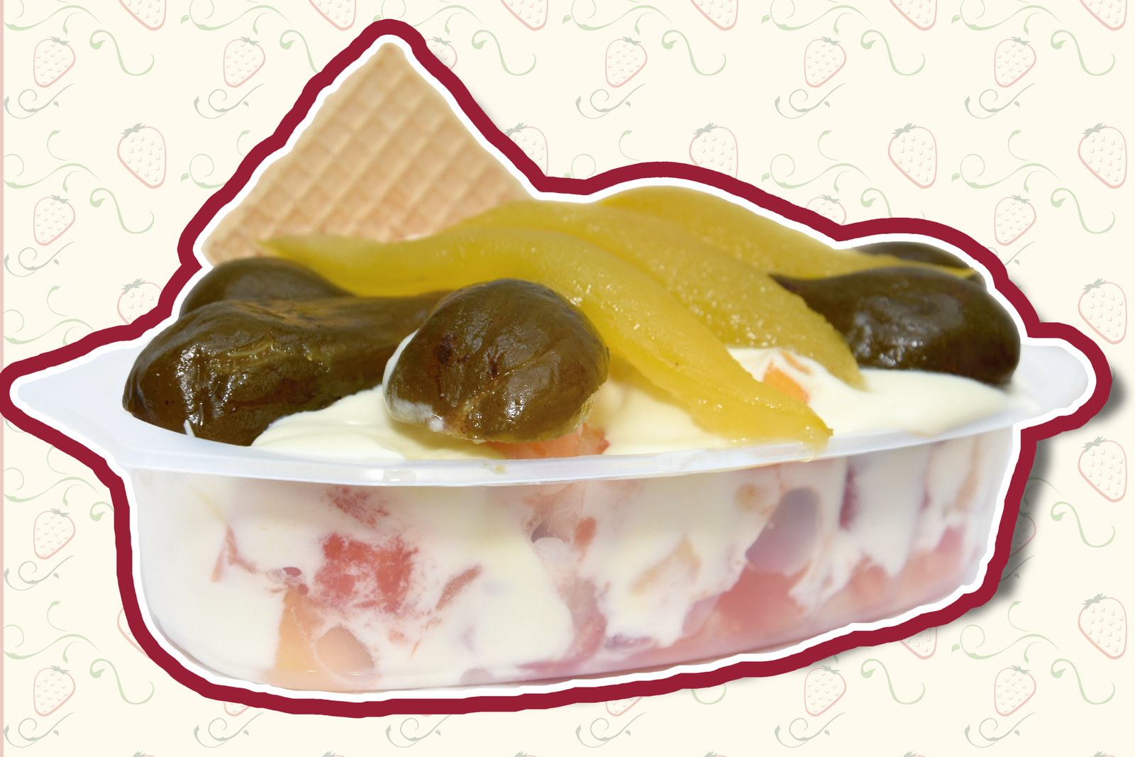 Ensalada especial con papayuela y breva