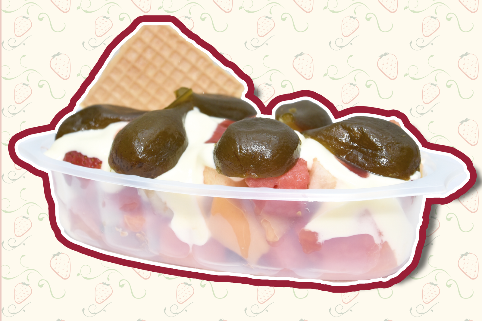 Ensalada sencilla con breva
