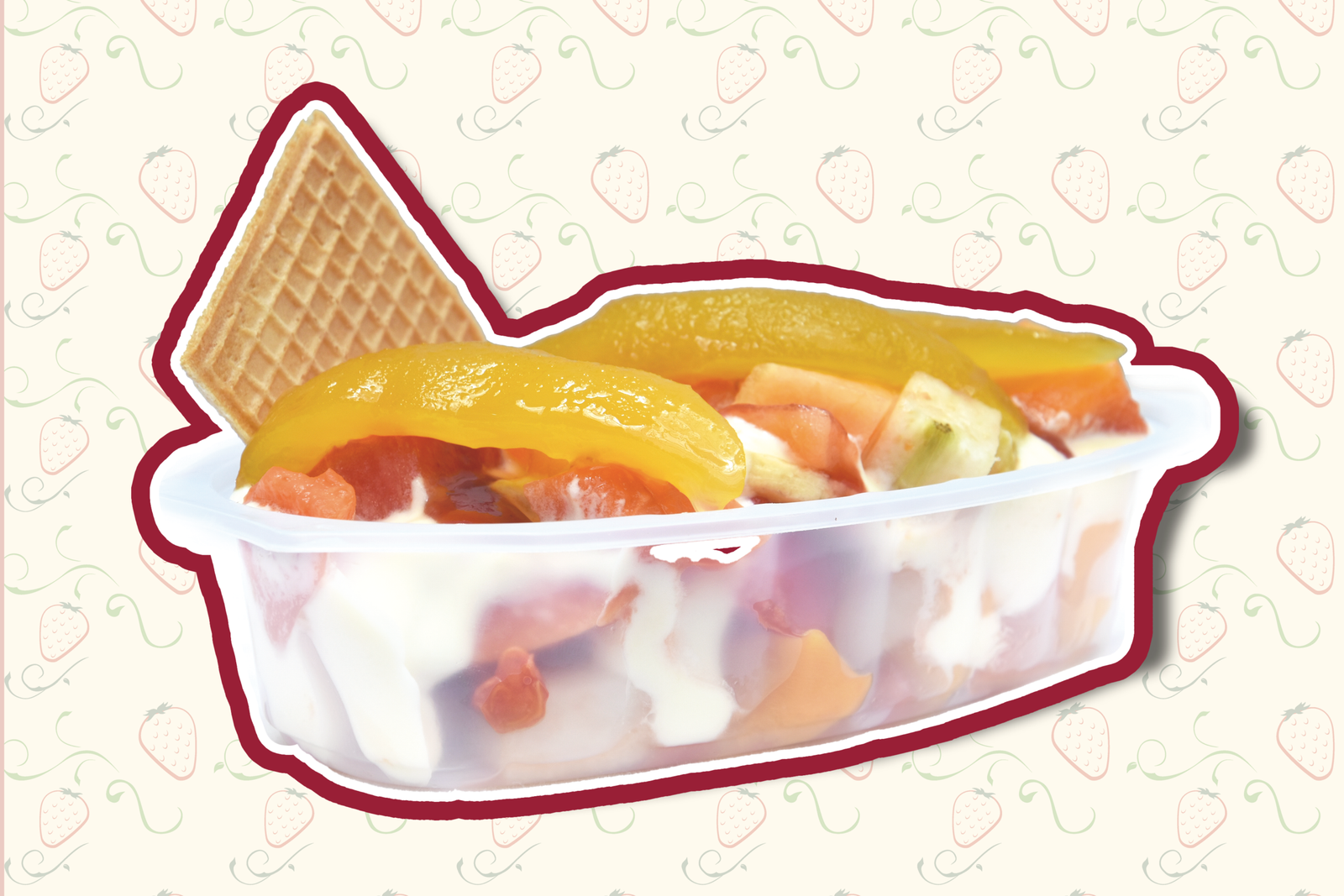 Ensalada sencilla con papayuela